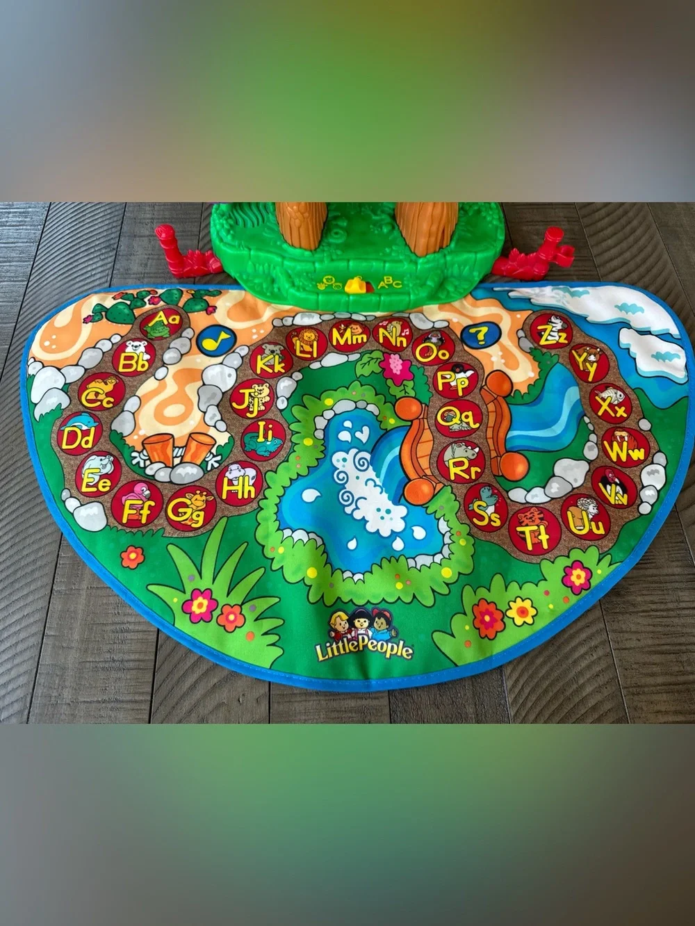 Fisher-Price Little People A To Z Learning Zoo Playset Treehouse Animal Figures